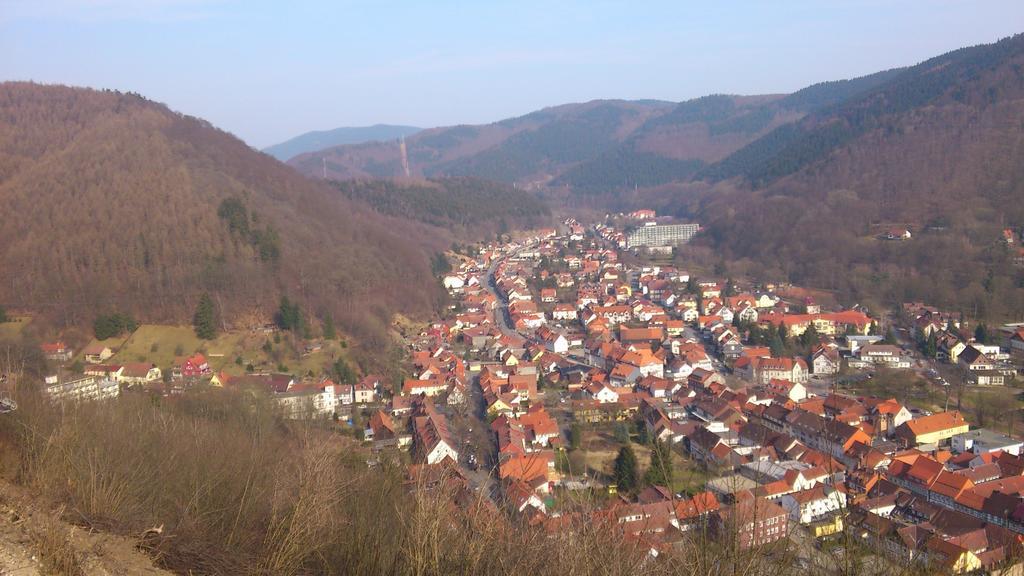 Ferienwohnung Am Paradies Bad Lauterberg im Harz Exterior foto